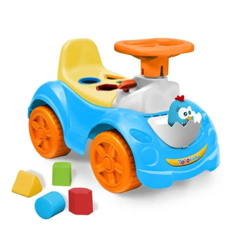 Triciclo Andador Totokinha Galinha Pintadinha Mini Azul - Cardoso